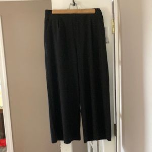 Athleta Brooklyn Wide Leg Crop Pant size 10.